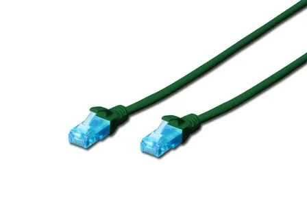 Cavo Rete Utp Cat. 5E Non Schermato - Lunghezza Mt. 05 - Colore Blu - immagine 1