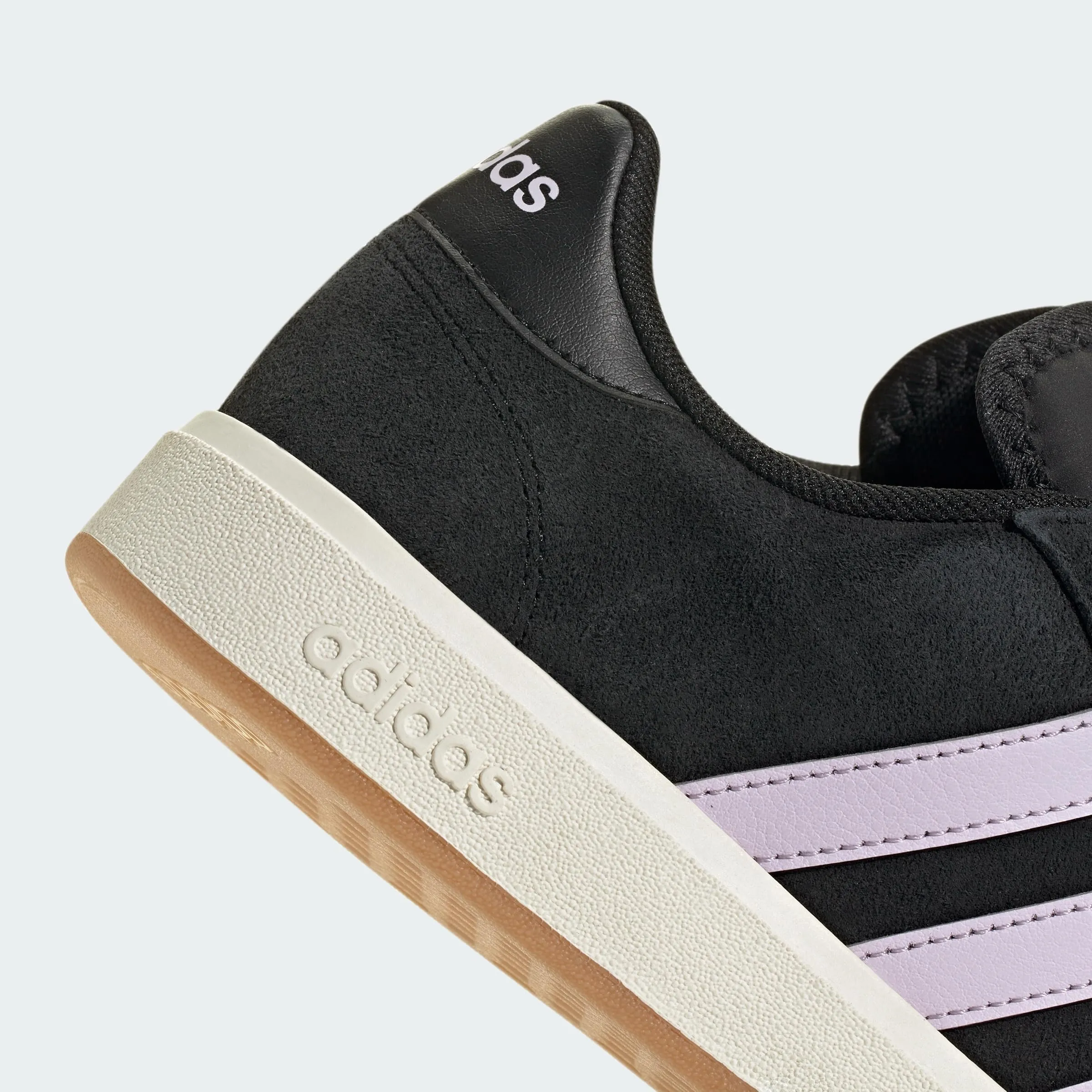 adidas Donna Grand Court Base 00S Shoes, Core Black/Ice Lavender/off White, 36 EU - immagine 6