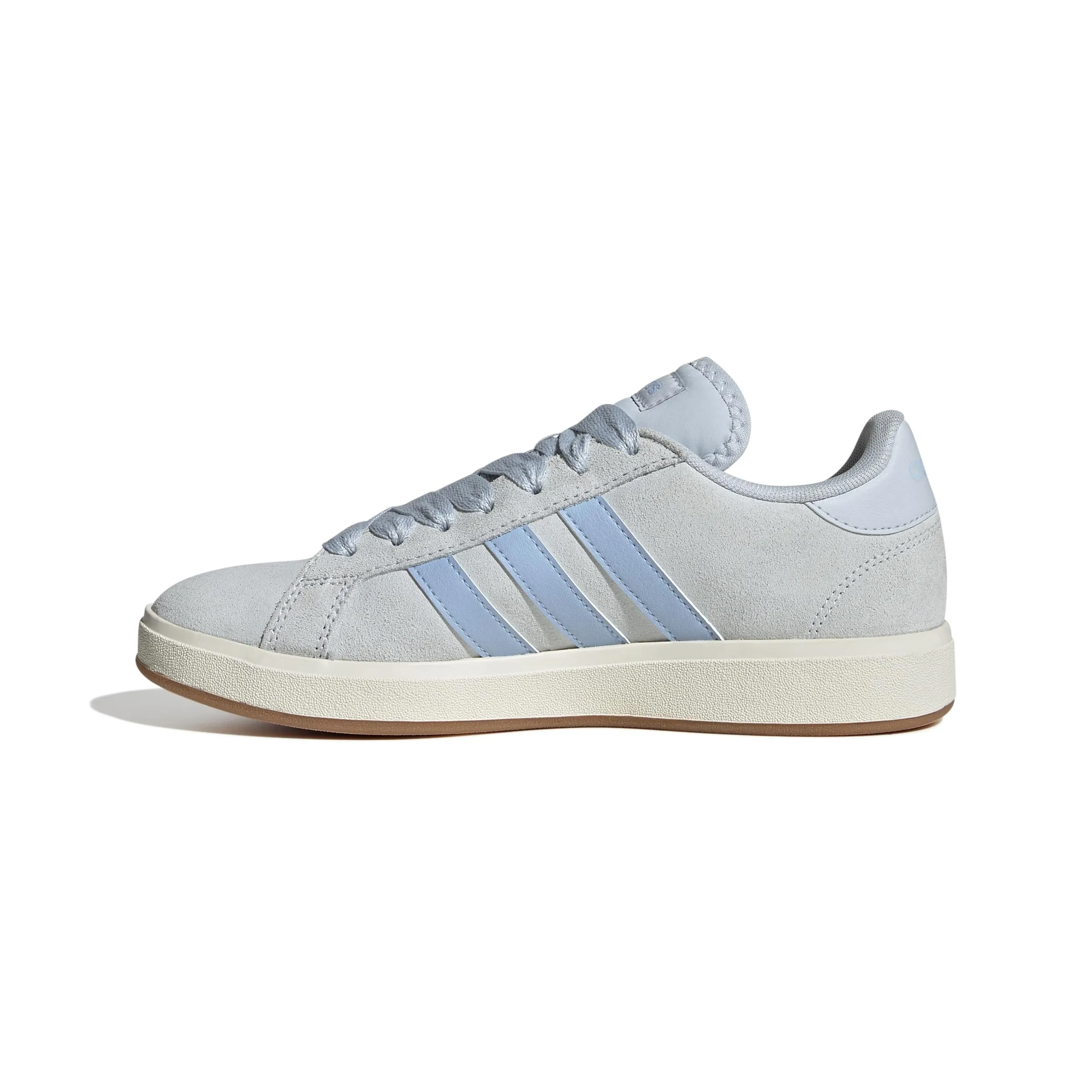 Adidas Donna Grand Court Base 00s Shoes, Halo Blue/Glow Blue/Chalk White, 36 2/3 EU - immagine 1