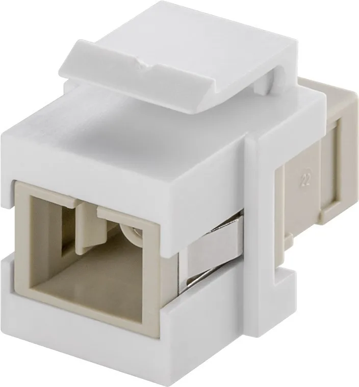 Modulo Keystone Fibra Ottica Sc Femmina/Femmina - immagine 1