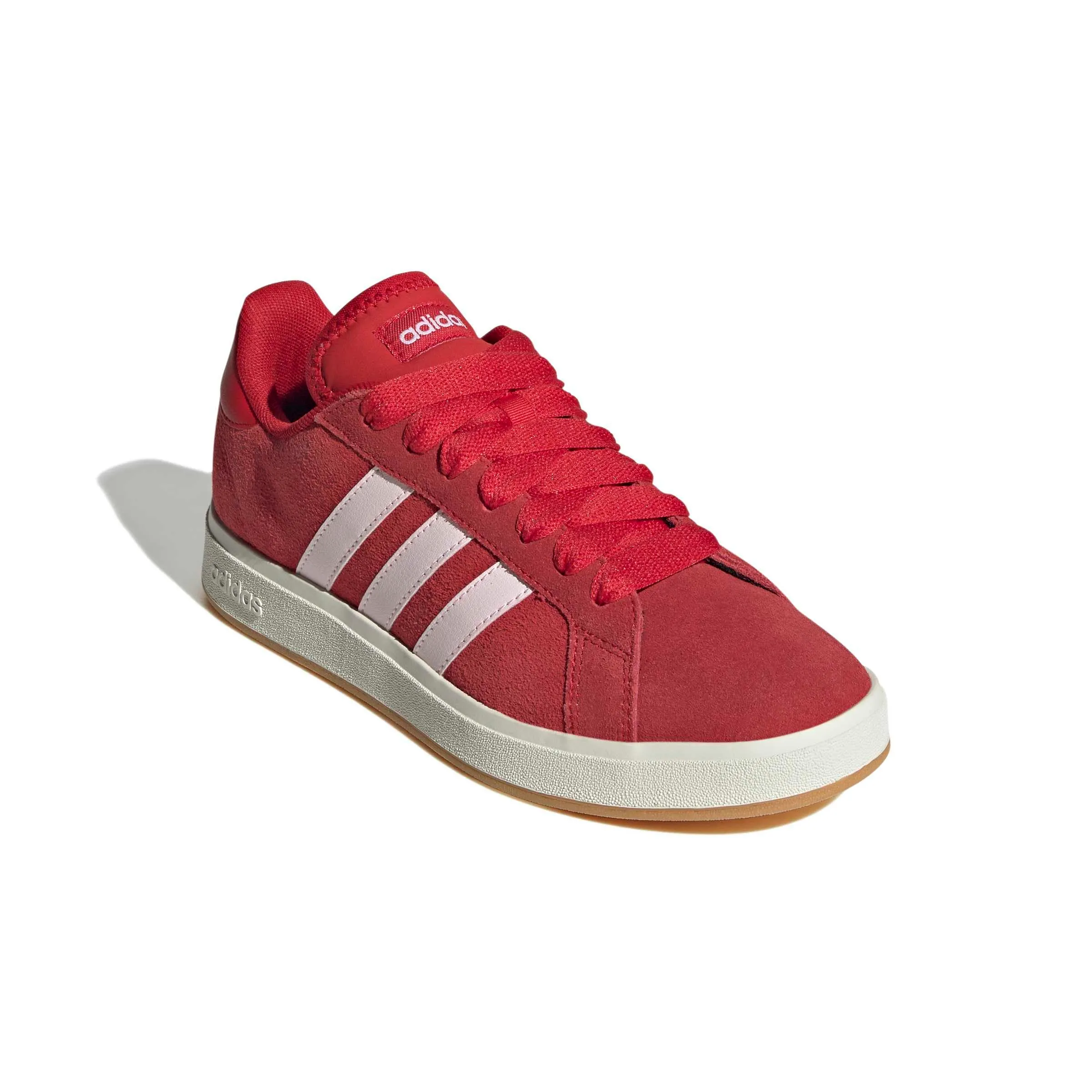 adidas Donna Grand Court Base 00s Shoes, Better Scarlet/Clear Pink/off White, 42 EU - immagine 3