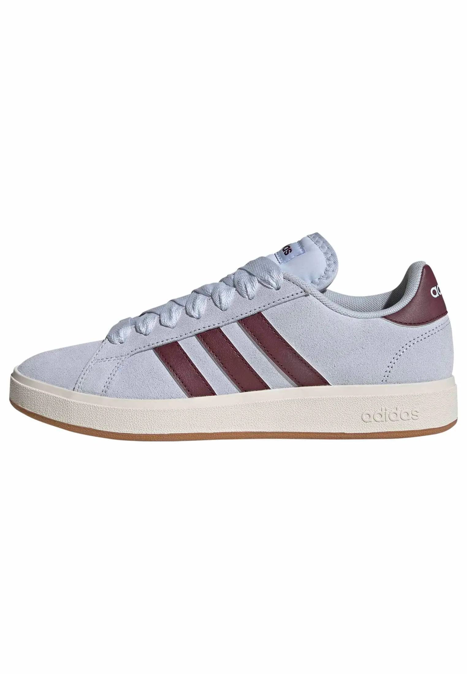 adidas Donna Grand Court Base 00S Shoes, Crystal Sky/Shadow Red/Gum10, 37 1/3 EU - immagine 1