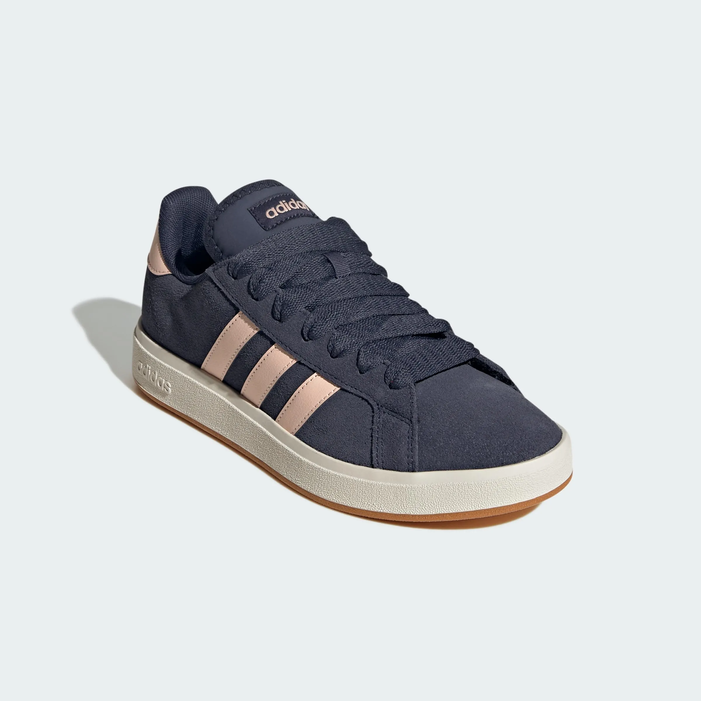 adidas Donna Grand Court Base 00s Shoes, Shadow Navy/Blush pink/GUM10, 37 1/3 EU - immagine 5