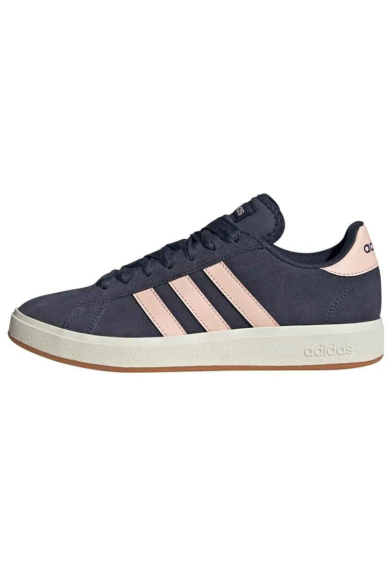 adidas Donna Grand Court Base 00s Shoes, Shadow Navy/Blush pink/GUM10, 38 2/3 EU - immagine 1