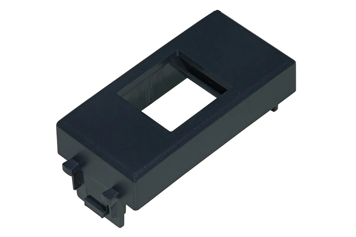 Adattatore Portafrutto Ave Tekla Nero - immagine 1