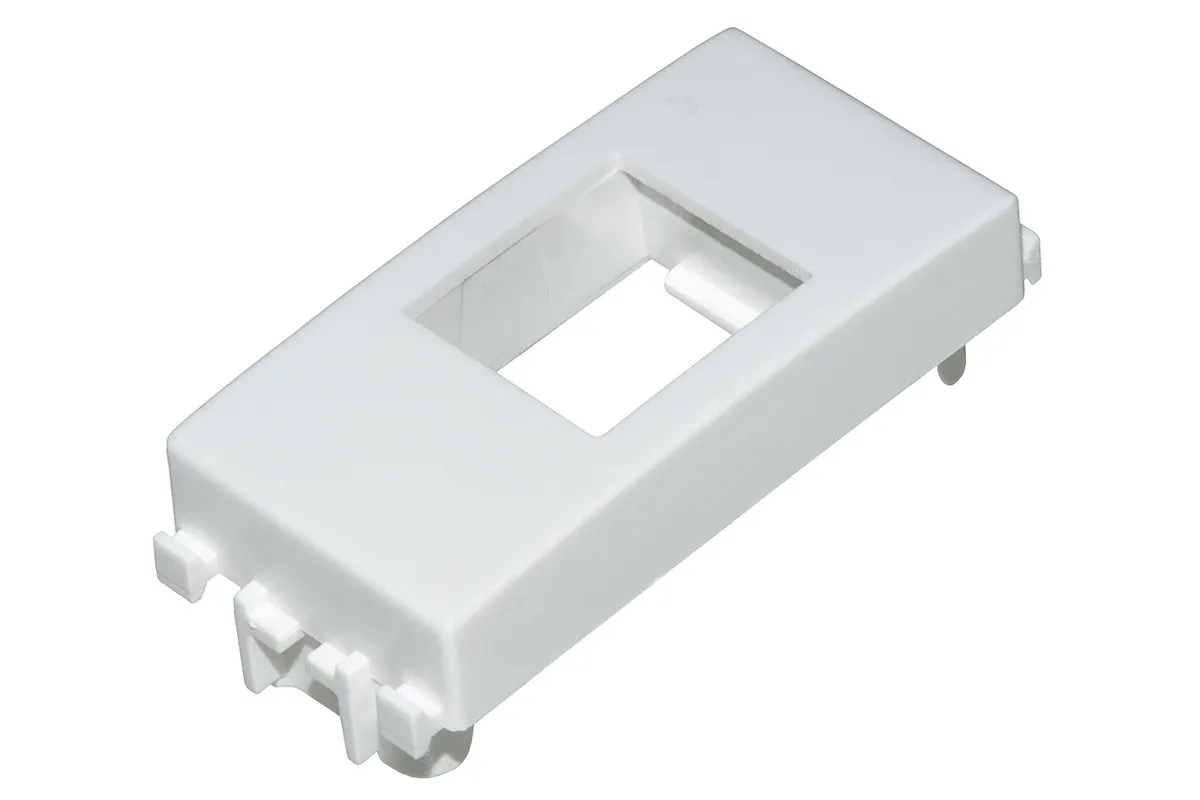 Adattatore Portafrutto Vimar Eikon Bianco - immagine 1