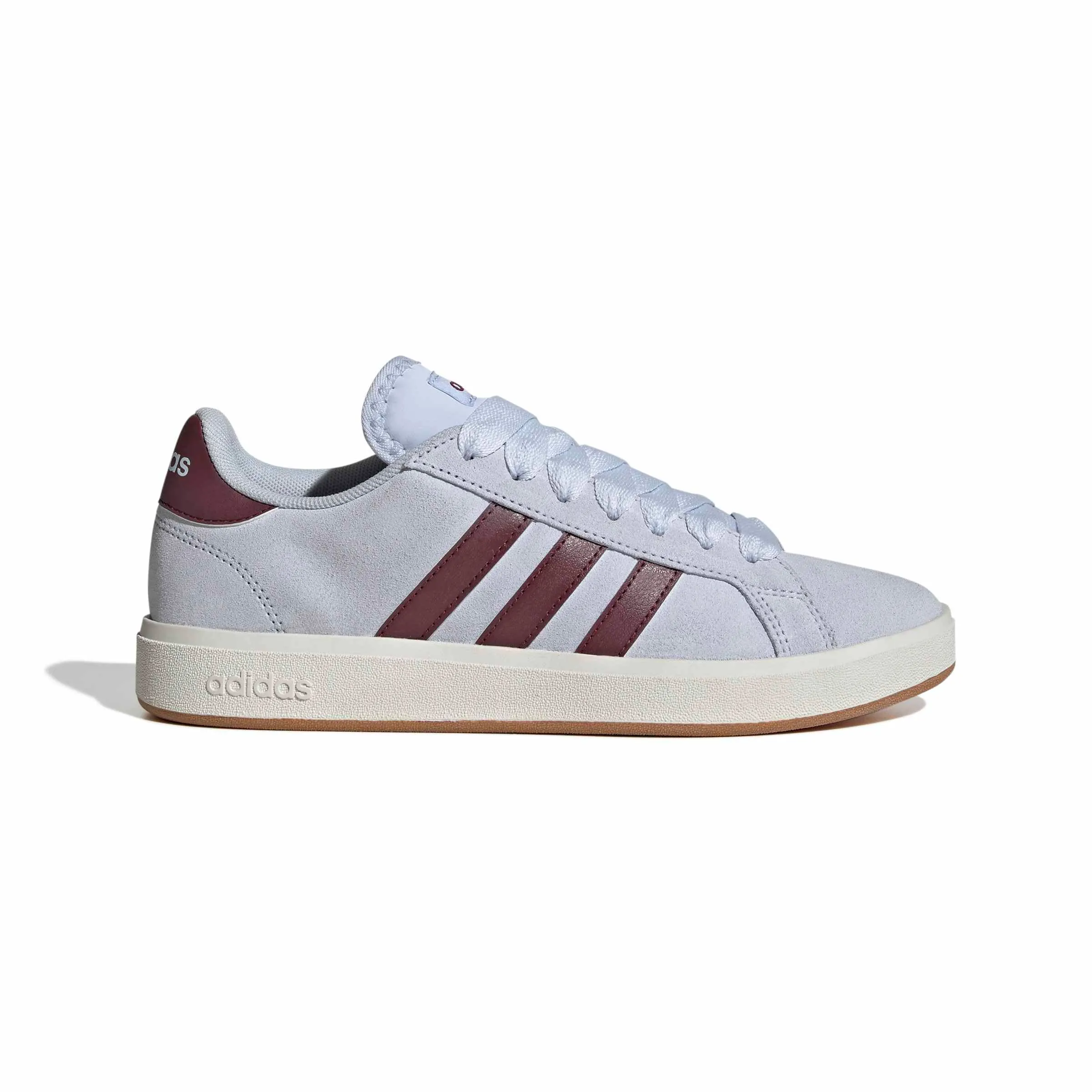adidas Donna Grand Court Base 00S Shoes, Crystal Sky/Shadow Red/Gum10, 42 EU - immagine 2