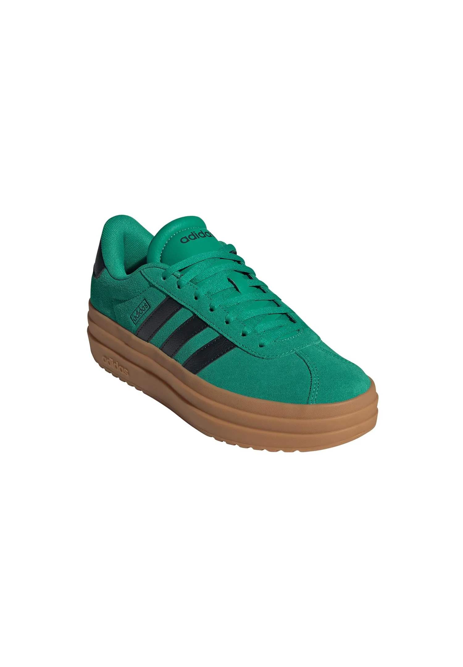 adidas Donna VL Court Bold Shoes, Court Green/Core black/GUM10, 41 1/3 EU - immagine 4