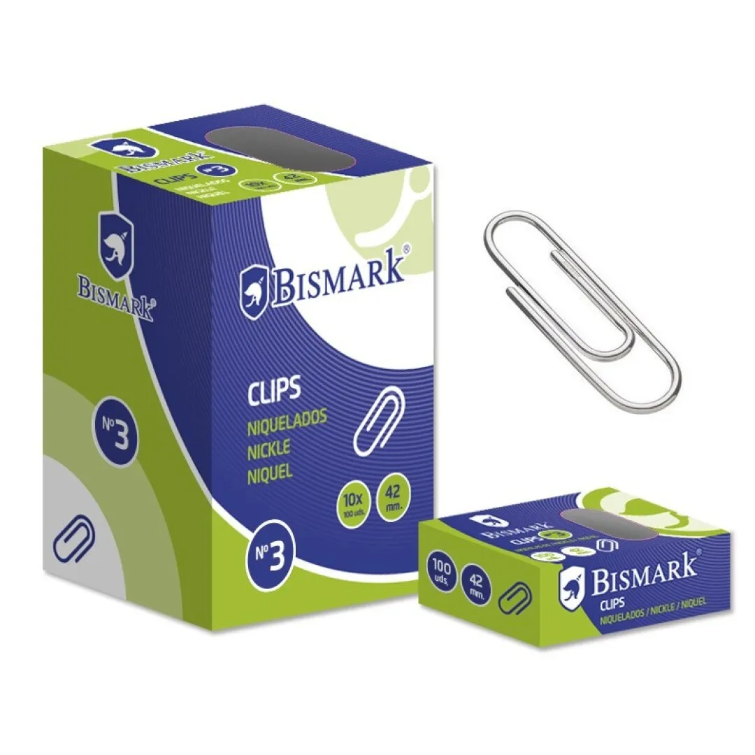 Bismark 318275 fermaglio 10 pz - immagine 1