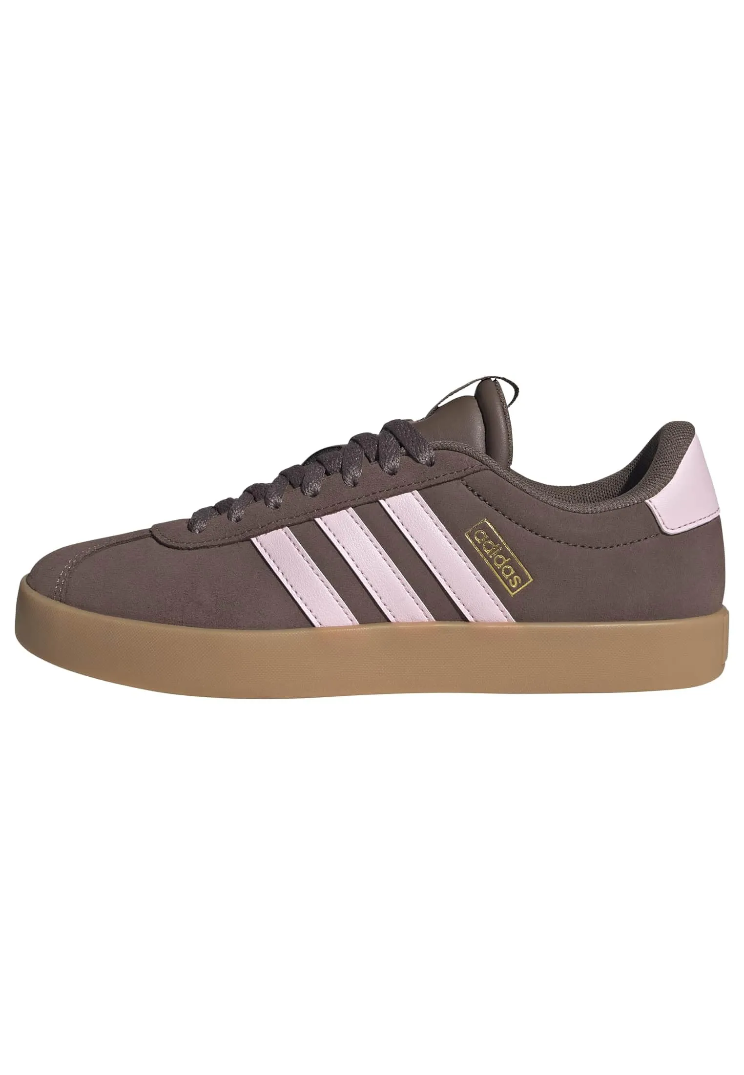 adidas Donna VL Court 3.0 Shoes, Earth Strata/Clear Pink/Gold Met., 42 EU - immagine 1