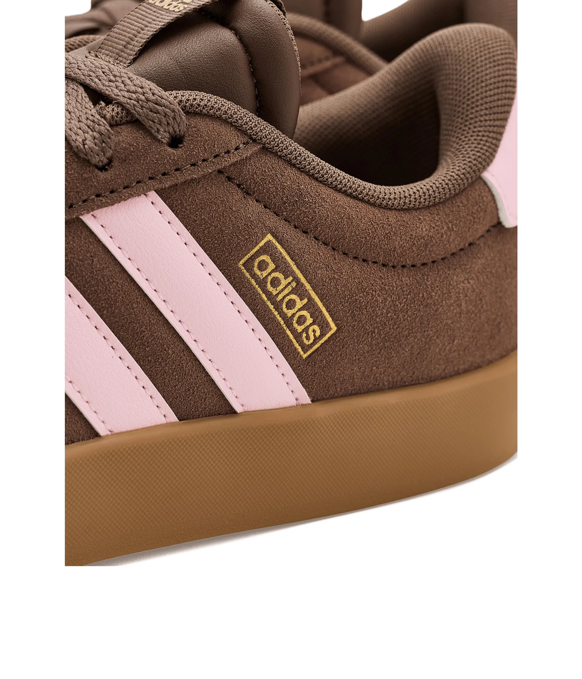 adidas Donna VL Court 3.0 Shoes, Earth Strata/Clear Pink/Gold Met., 42 EU - immagine 2