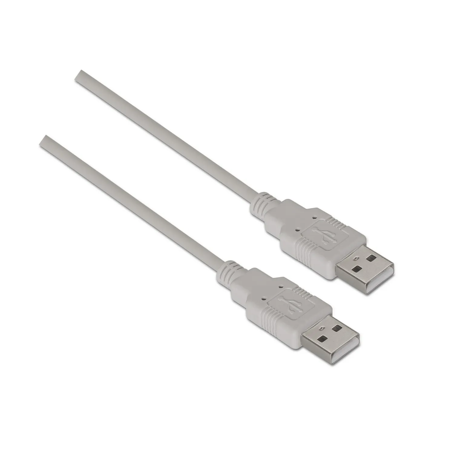 AISENS A101-0021 cavo USB 1 m USB 2.0 USB A Beige - immagine 1