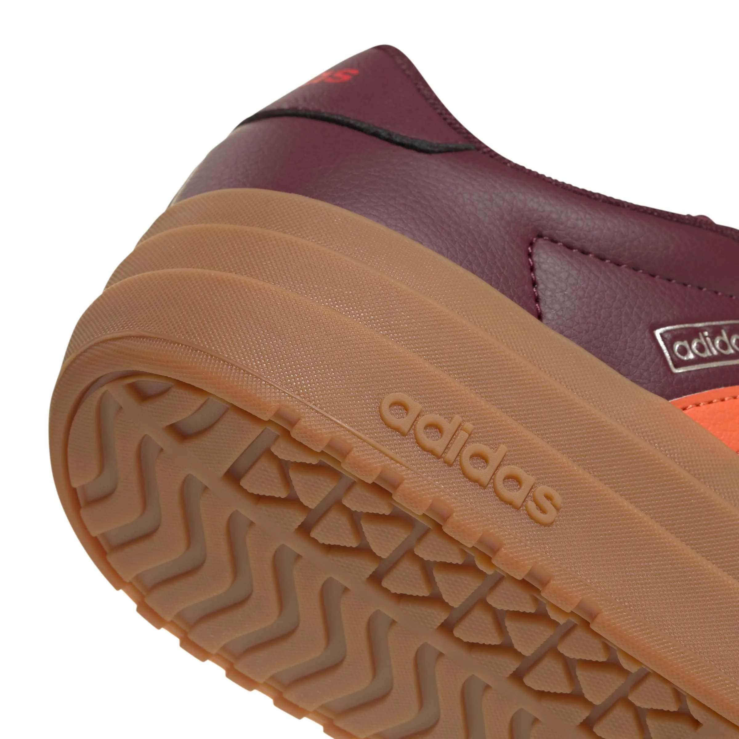 Adidas Donna VL Court Bold Shoes, Maroon/Dusky Orange/Pure Ruby, 36 EU - immagine 6