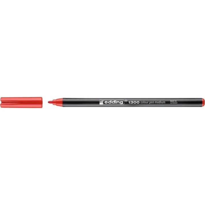 Edding 1300 colourpen marcatore Rosso 1 pz - immagine 1