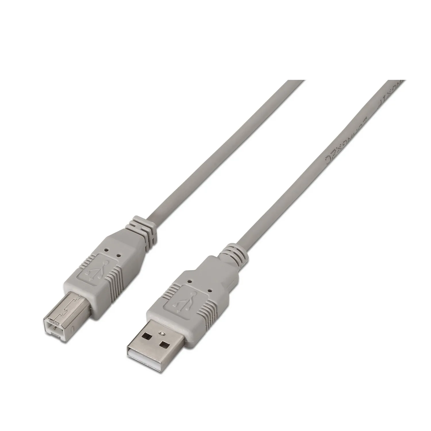 AISENS A101-0001 cavo USB 1 m USB 2.0 USB A USB B Beige - immagine 1