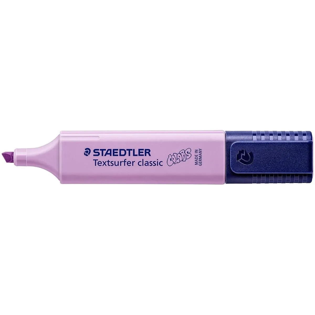 Staedtler Textsurfer Classic 364 Pastel Fluorescent Marker - Punta a scalpello - Linea tra 1 - 5 mm - Inchiostro a base d acqua - Colore lavanda - immagine 1