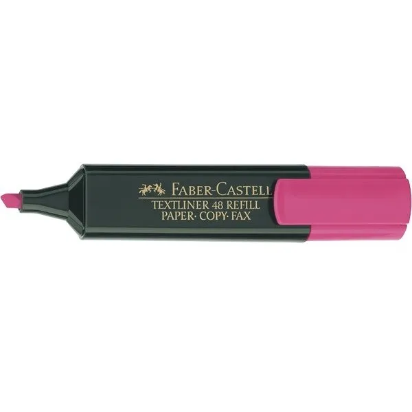 Faber-Castell 154828 evidenziatore 1 pz Punta smussata Rosa - immagine 1