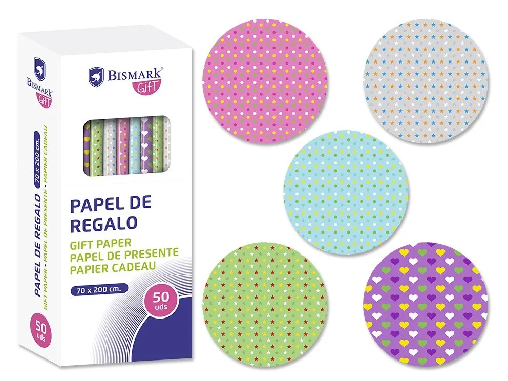 Bismark 329858 carta da regalo Foglio per confezione regalo - immagine 1
