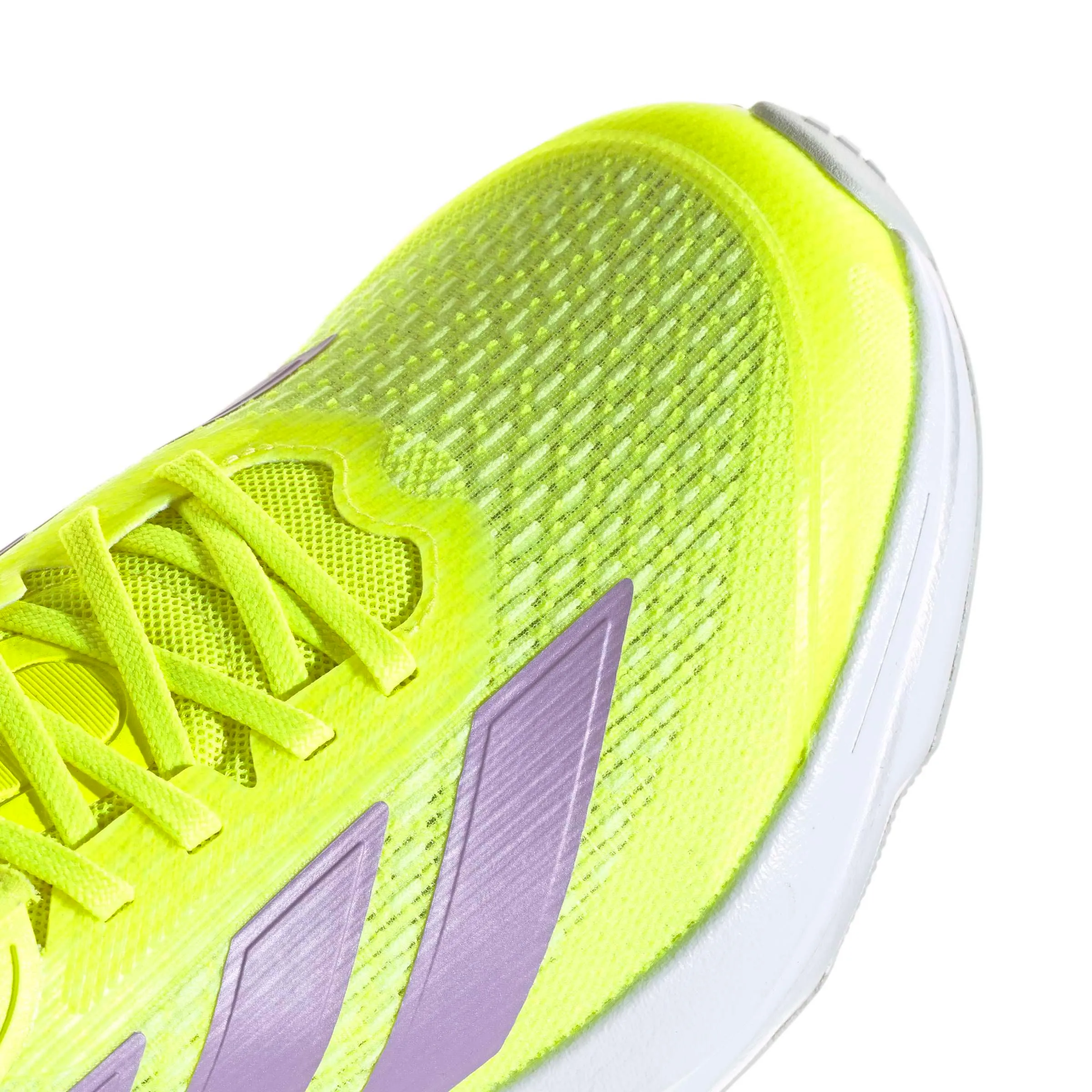 adidas Uomo Duramo SL 2 Running Shoes, Solar Yellow/Powder Plum/Aurora Plum, 42 2/3 EU - immagine 5