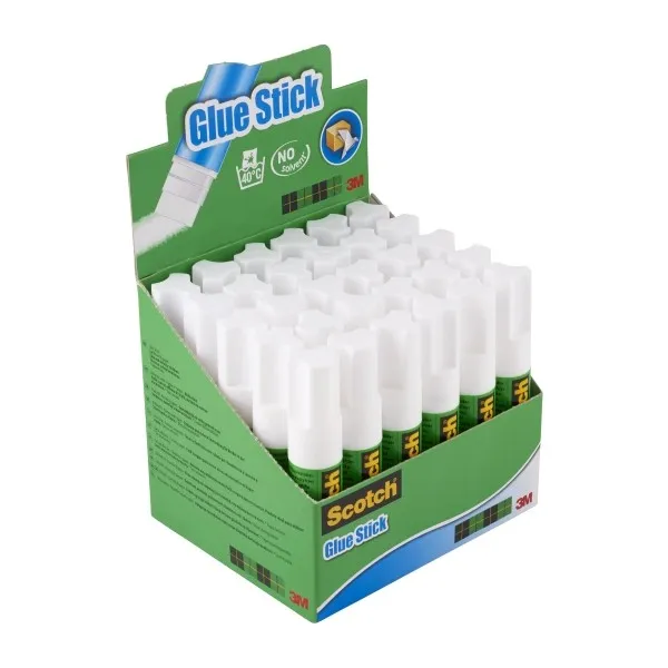 Colla stick Scotch 8g - Adesivo permanente - Trasparente - 1 pezzo - immagine 1