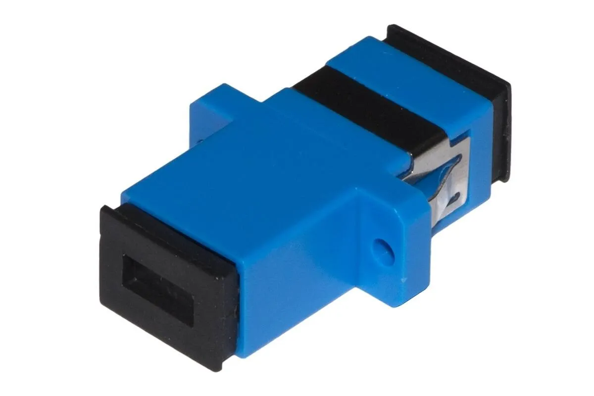 ADATTATORE FIBRA OTTICA SC/SC SINGLEMODE SIMPLEX - immagine 1