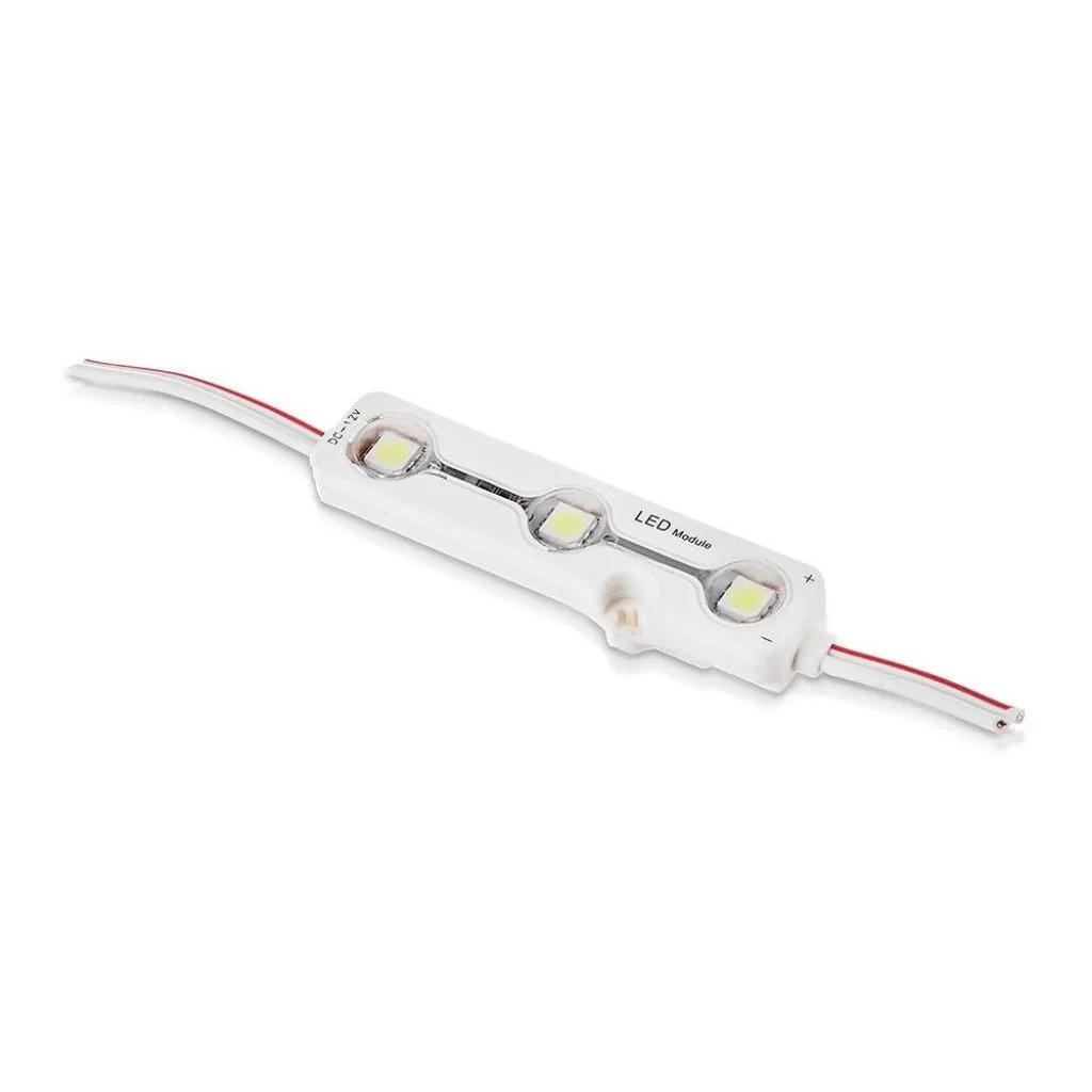 V-TAC Modulo LED SMD5050 072W 12V 3 LED 6000K IP67 - immagine 1