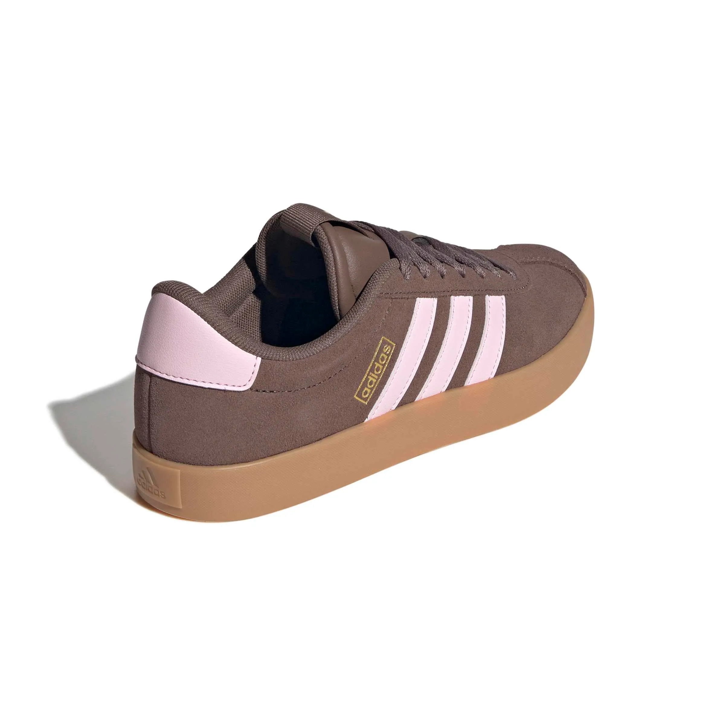 adidas Donna VL Court 3.0 Shoes, Earth Strata/Clear Pink/Gold Met., 42 2/3 EU - immagine 8