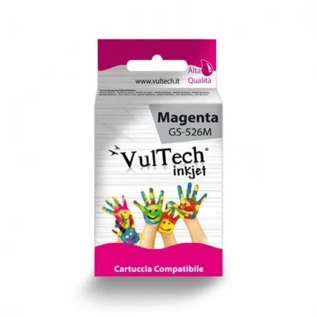 Compatibile Cartuccia Canon PGI-526M Magenta CLI-526M - immagine 1