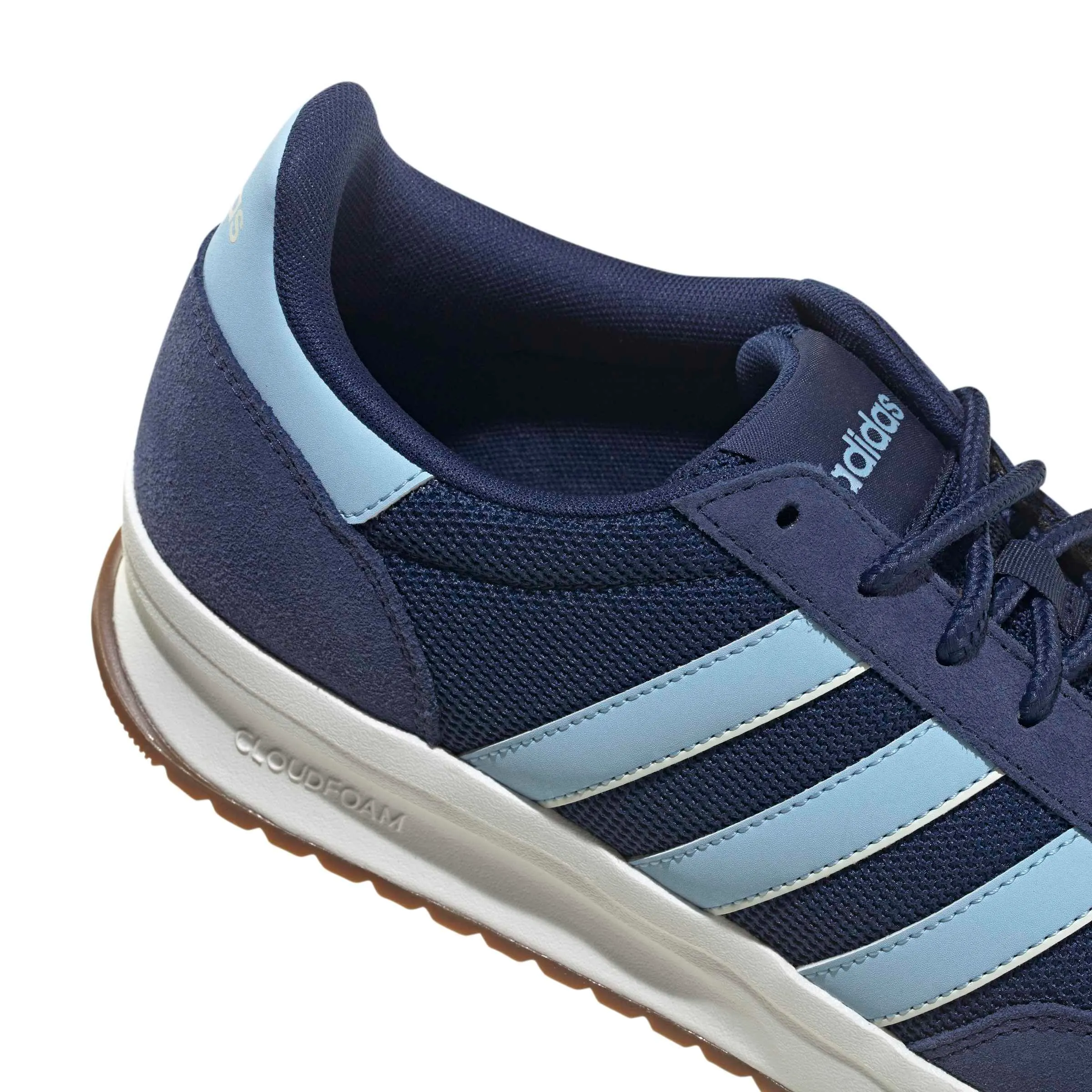 adidas Uomo Run 70S 2.0 Shoes, Dark Blue/Clear Sky/Core White, 40 2/3 EU - immagine 5