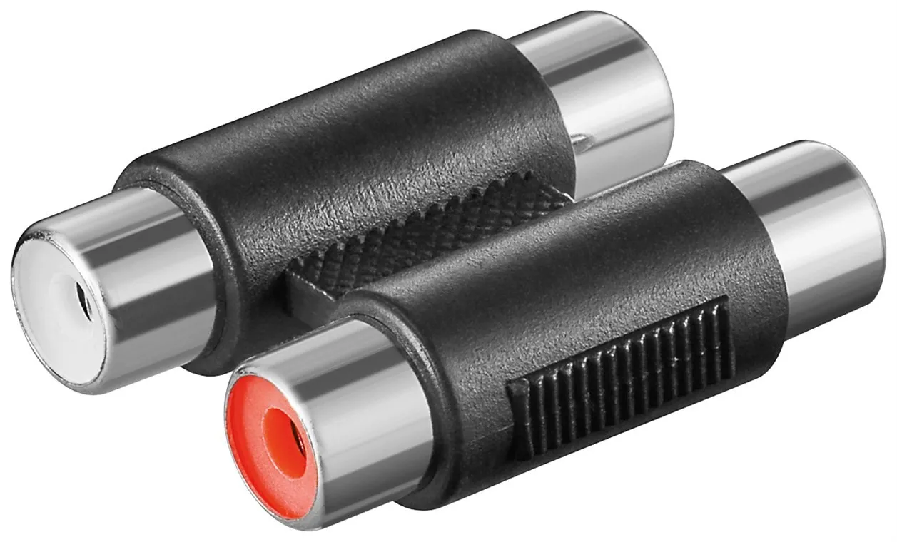 Adattatore Audio 2 X Cinch (Rca) Femmina 2 X Cinch (Rca) Femmina - immagine 1
