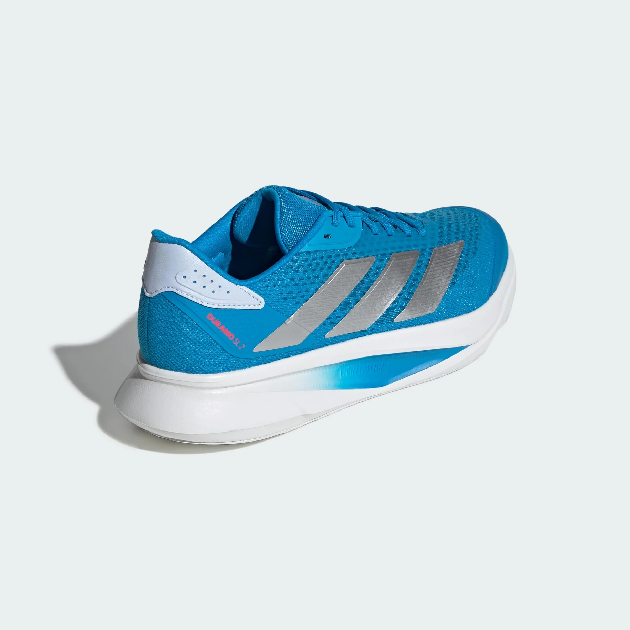 adidas Uomo Duramo SL 2 Running Shoes, Solar Blue/Silver Met./Dark Solar Blue, 48 EU - immagine 7