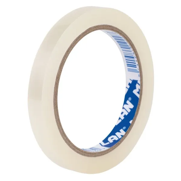 Nastro adesivo trasparente Milan - Misure 12 mm x 66 m - Colore trasparente lucido - immagine 1