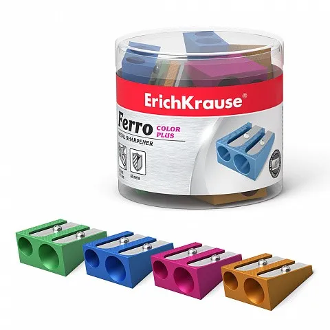 ErichKrause 38015 temperino Temperamatite manuale Multicolore - immagine 1