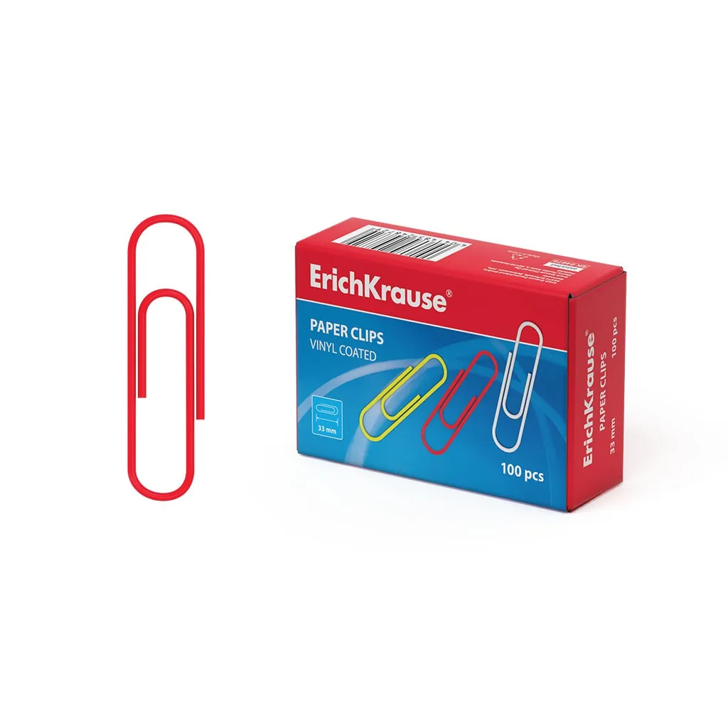 ErichKrause 24872 fermaglio Acciaio 100 pz - immagine 1