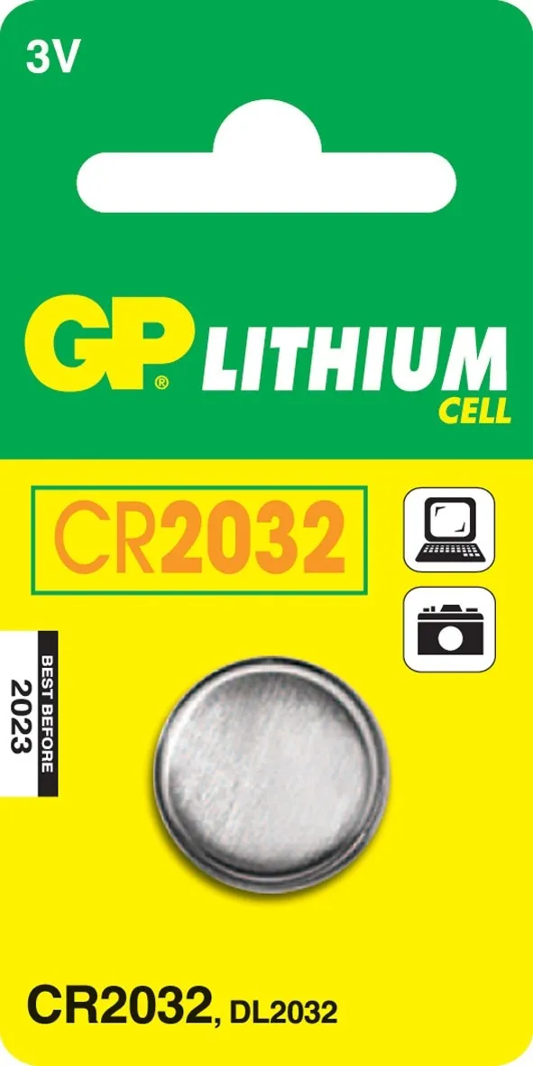 GP Batteries Lithium Cell CR2032 Batteria monouso Litio - immagine 1
