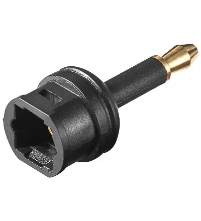 Adattatore Audio Toslink Femmina - 35Mm. Mini Jack Maschio - immagine 1