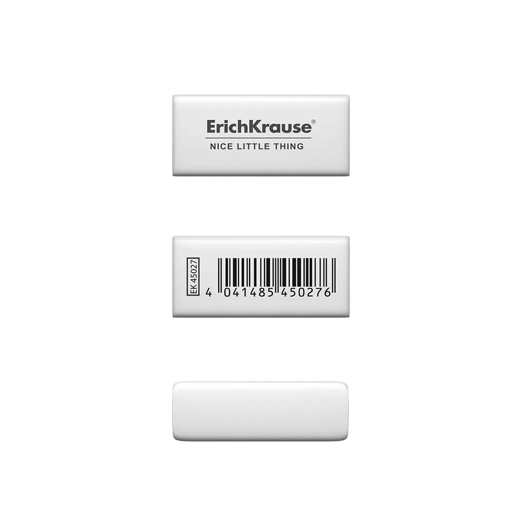 ErichKrause Nice Little Thing gomma per cancellare Gomma termoplastica (TPR) Bianco 1 pz - immagine 1