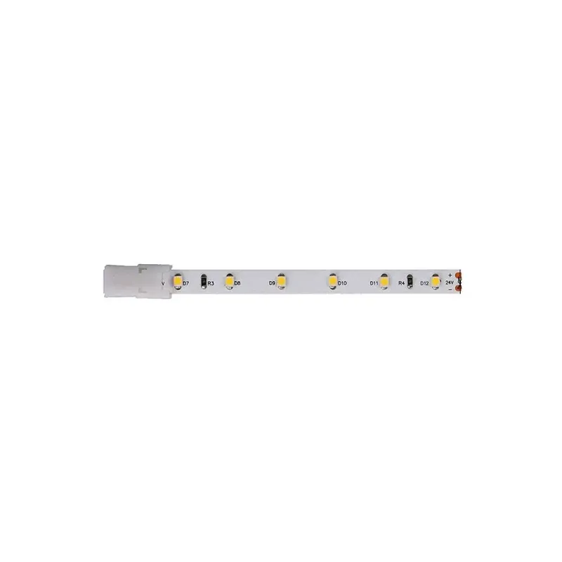 V-TAC Connettore Per Strip LED 10mm con clip 2 pin emorsetti - immagine 1