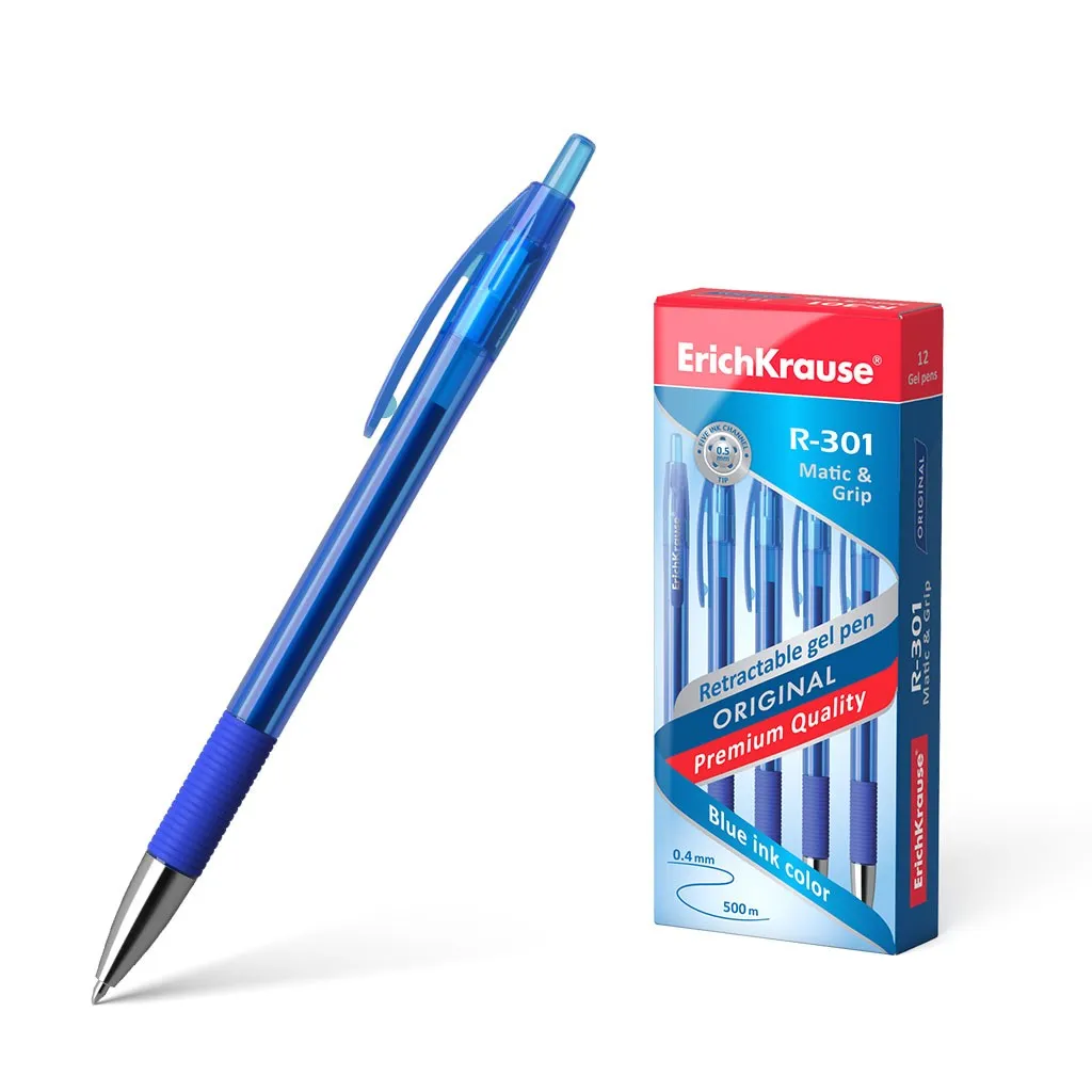 ErichKrause 46814 penna gel Penna in gel retrattile Blu / 1 pezzo - immagine 1