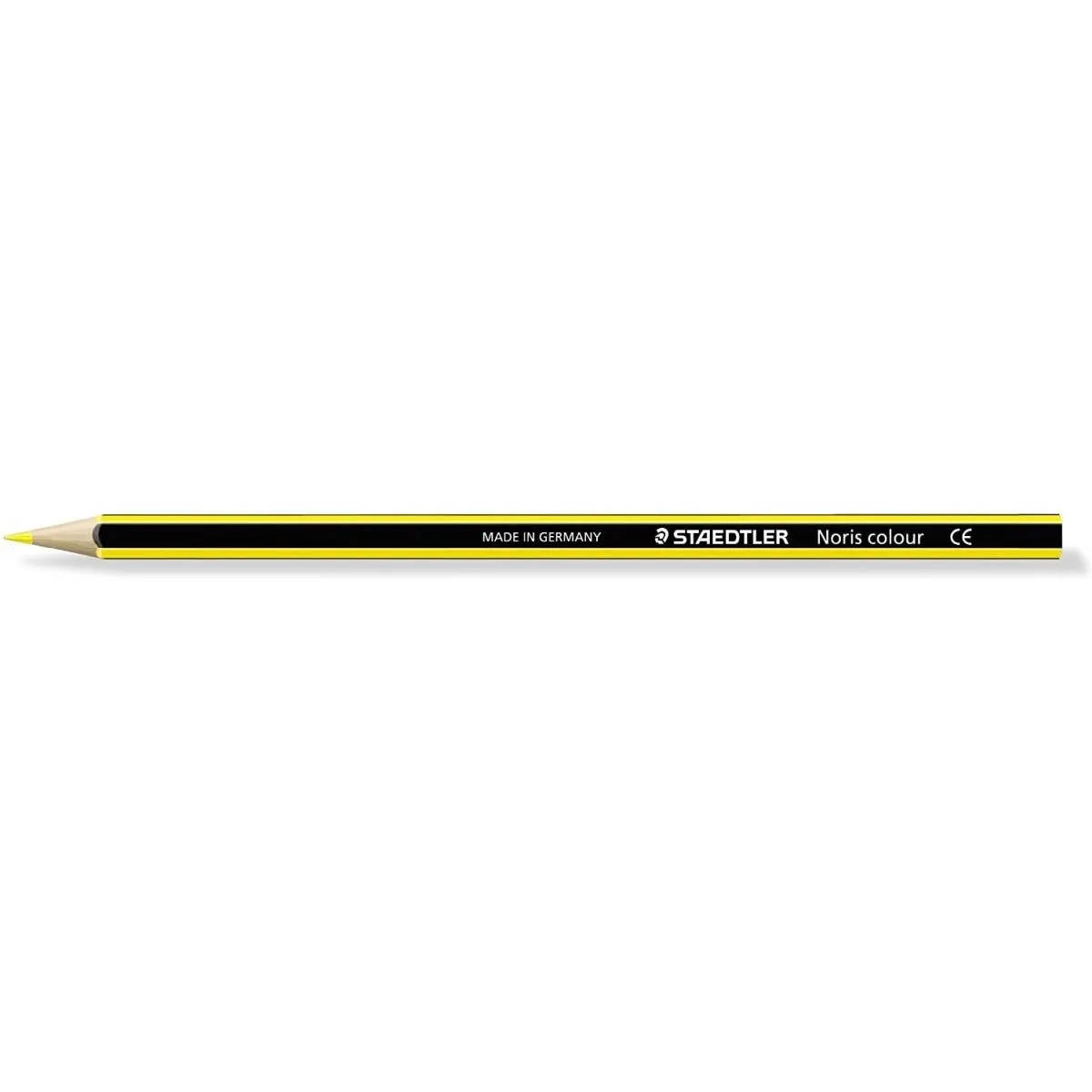 Staedtler Noris Color 185 Matita colorata esagonale - Resistenza alla rottura - Materiale Wopex - Colore giallo chiaro - immagine 1