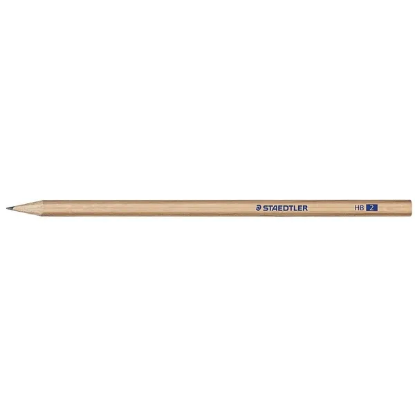 Matita in grafite esagonale Staedtler Noris Natural 130 HB - Corpo in legno certificato FSC - Colore legno naturale - immagine 1