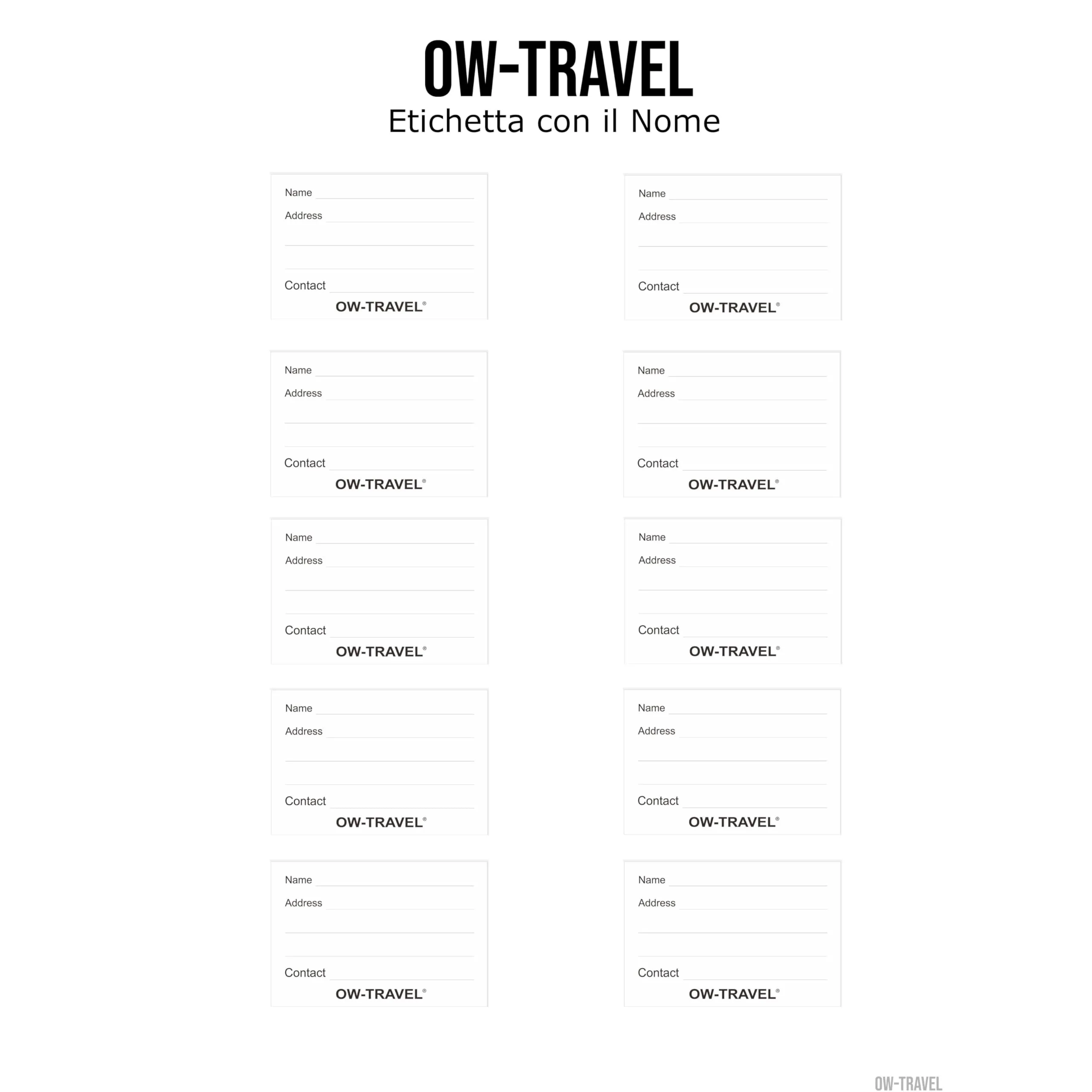 OW-Travel Cinghia per Valigia, Cintura Valigia per Bagagli Blu 2 Pezzi - immagine 10