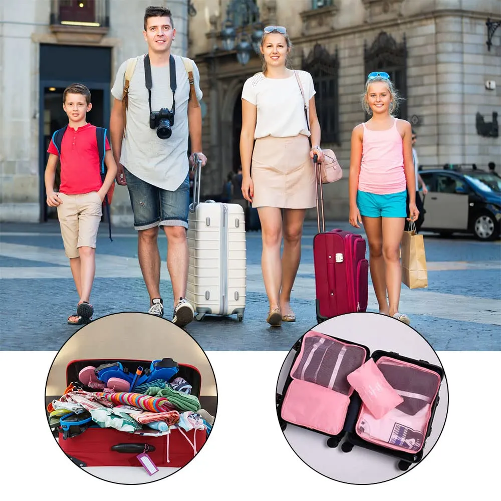 OSDUE Organizer Valigie 6 Pezzi Organizer Viaggio Accessori Viaggio - immagine 4