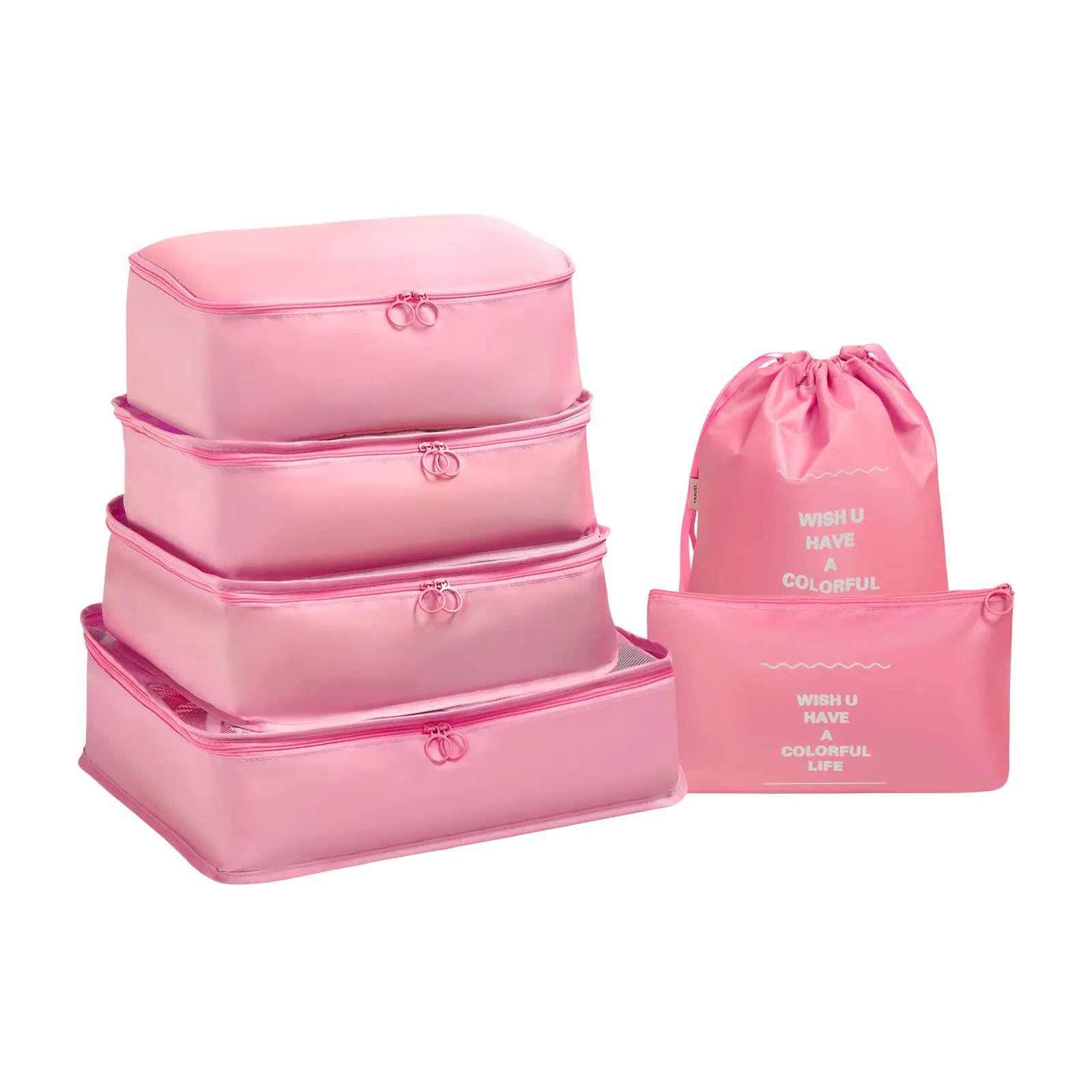 OSDUE Organizer Valigie 6 Pezzi Organizer Viaggio Accessori Viaggio - immagine 9