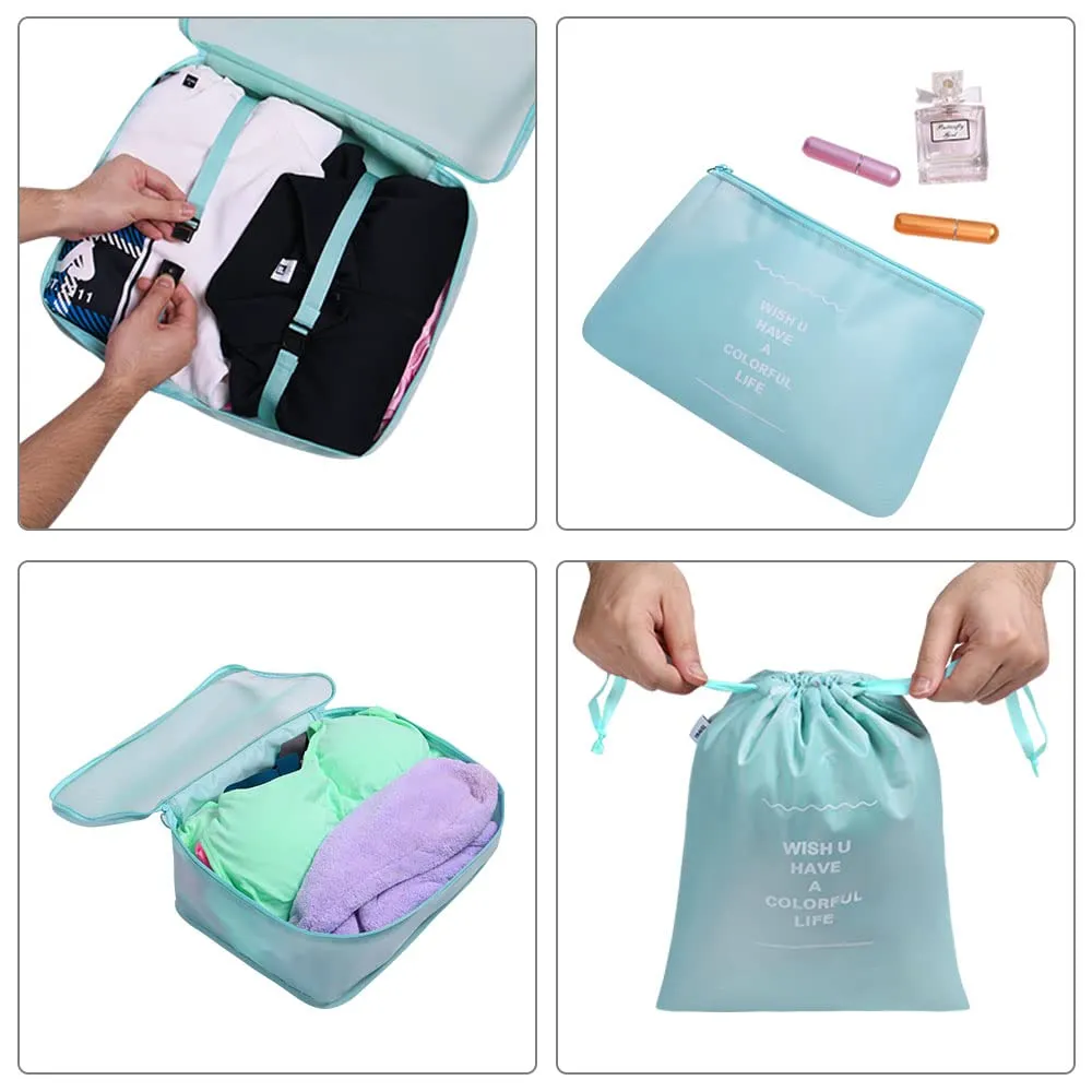 OSDUE Organizer Valigie 6 Pezzi Organizer Viaggio Accessori Viaggio - immagine 3
