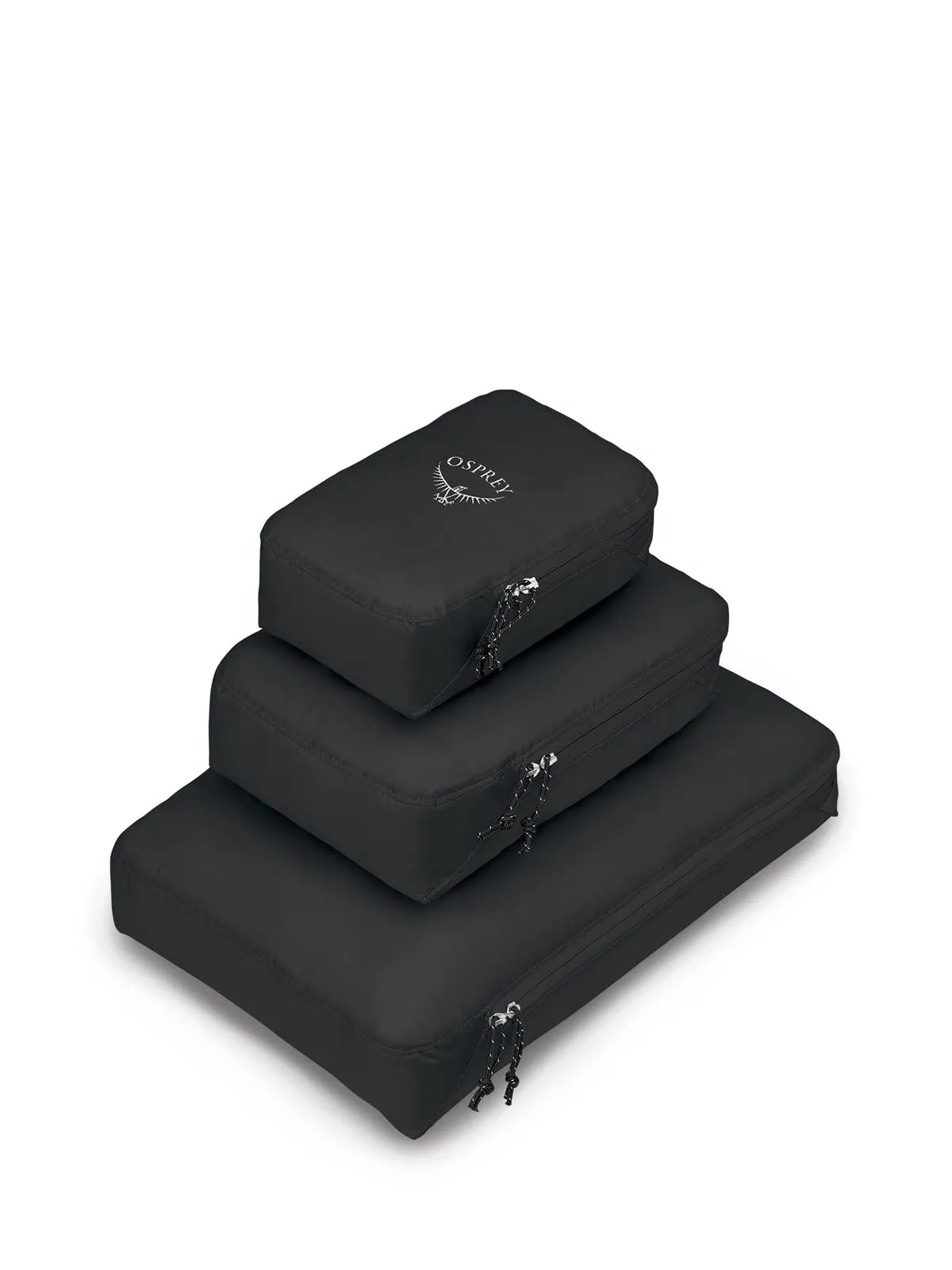 Osprey Ultralight Set di cubi organizzatori, 3 cubi (1.5L, 4L, 9L), Black - immagine 1