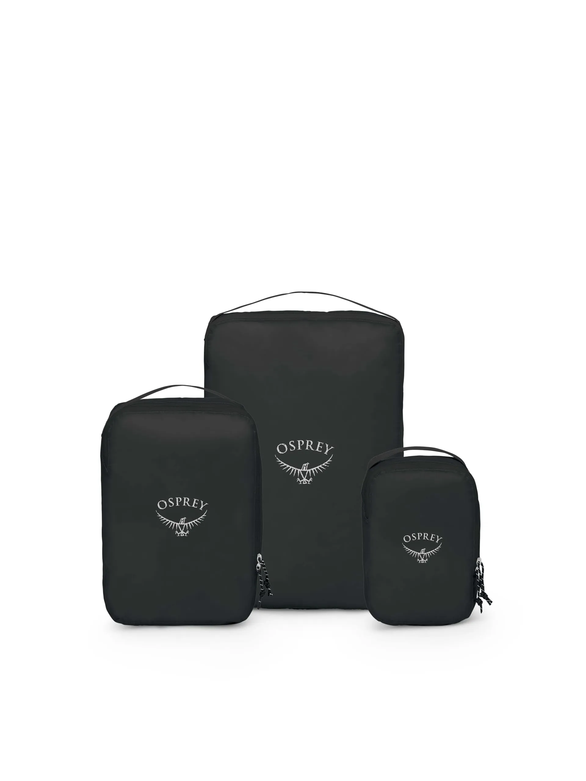Osprey Ultralight Set di cubi organizzatori, 3 cubi (1.5L, 4L, 9L), Black - immagine 6