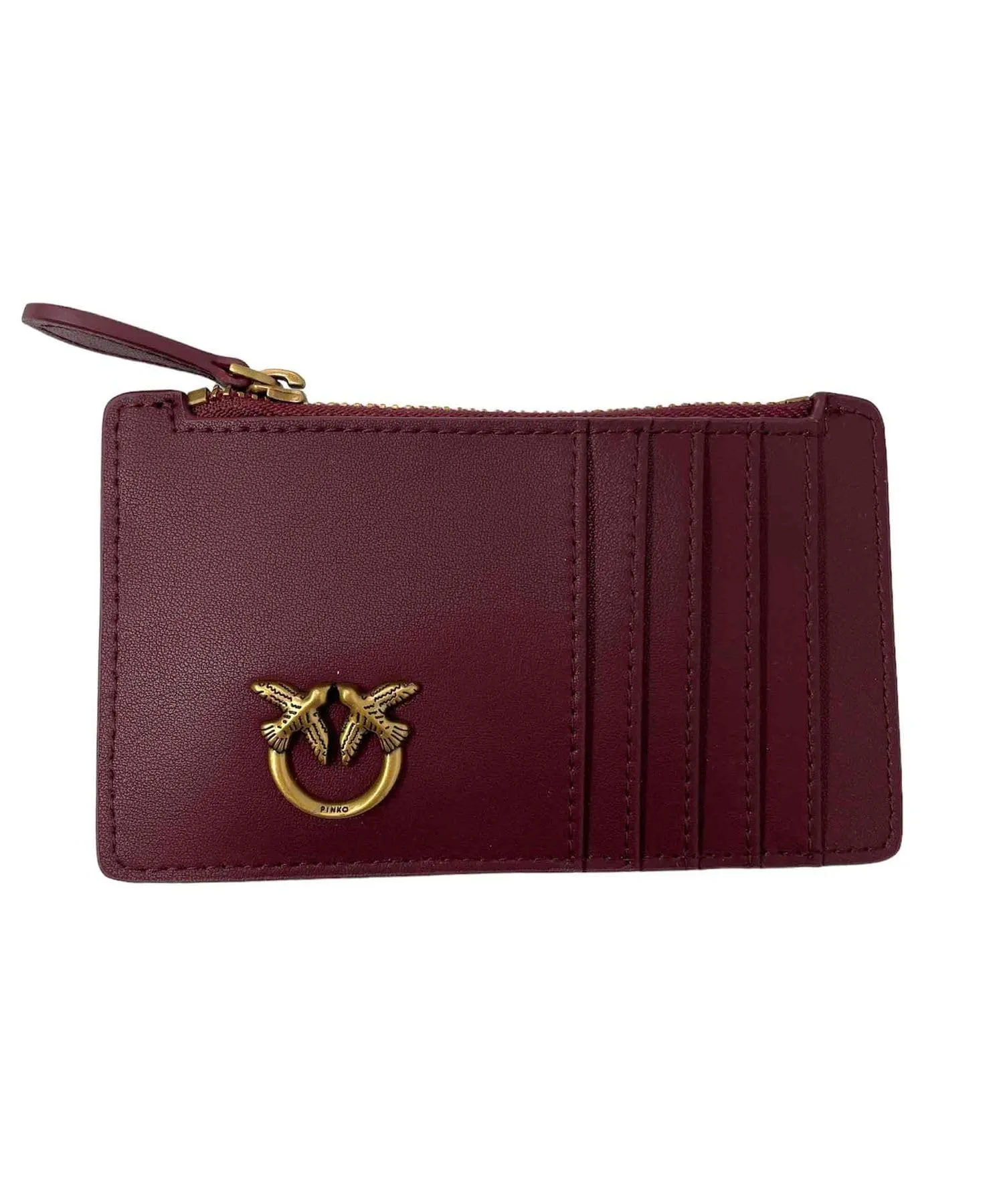Pinko AIRONE CARDHOLDER VITELLO SETA - immagine 1
