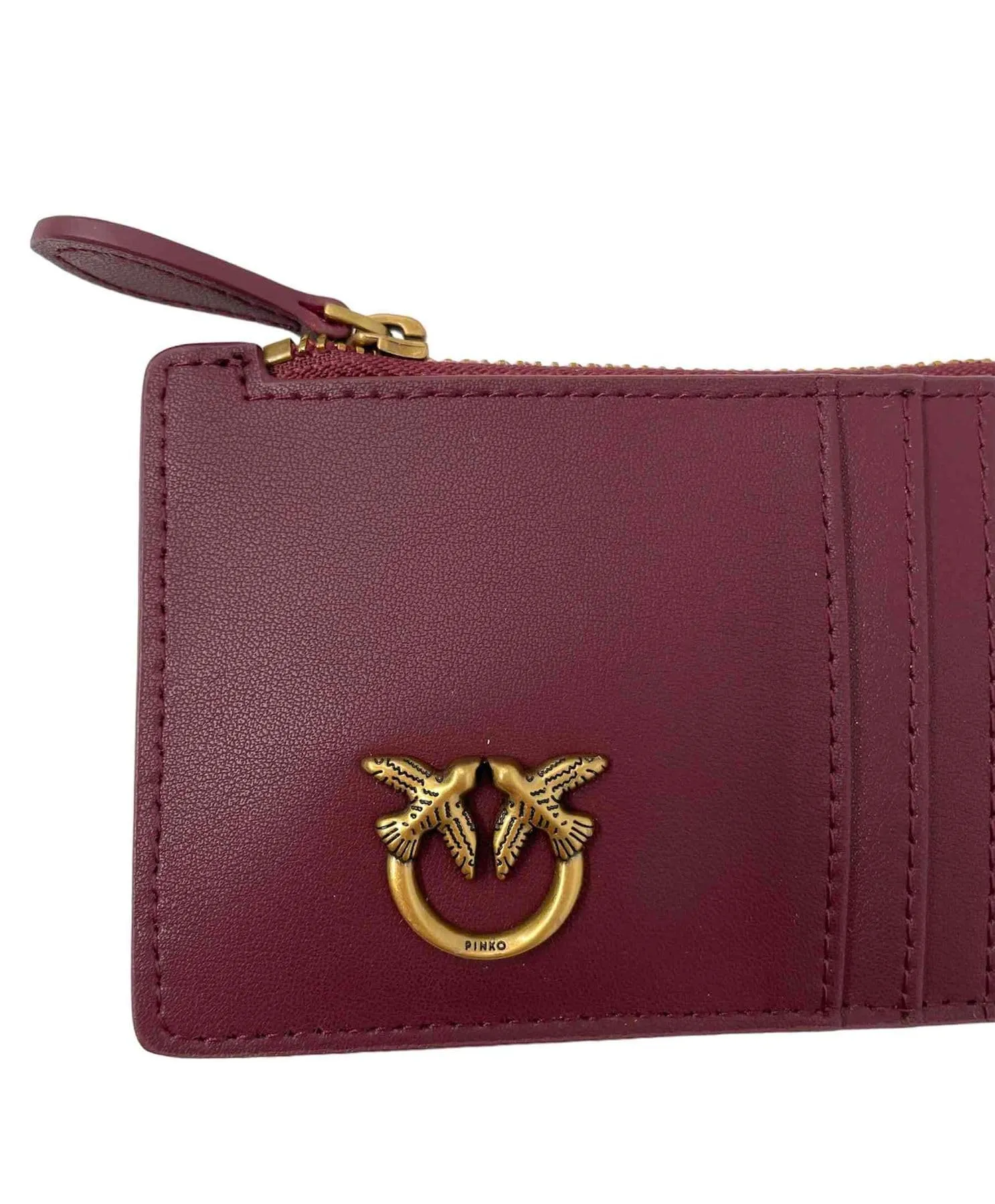 Pinko AIRONE CARDHOLDER VITELLO SETA - immagine 2