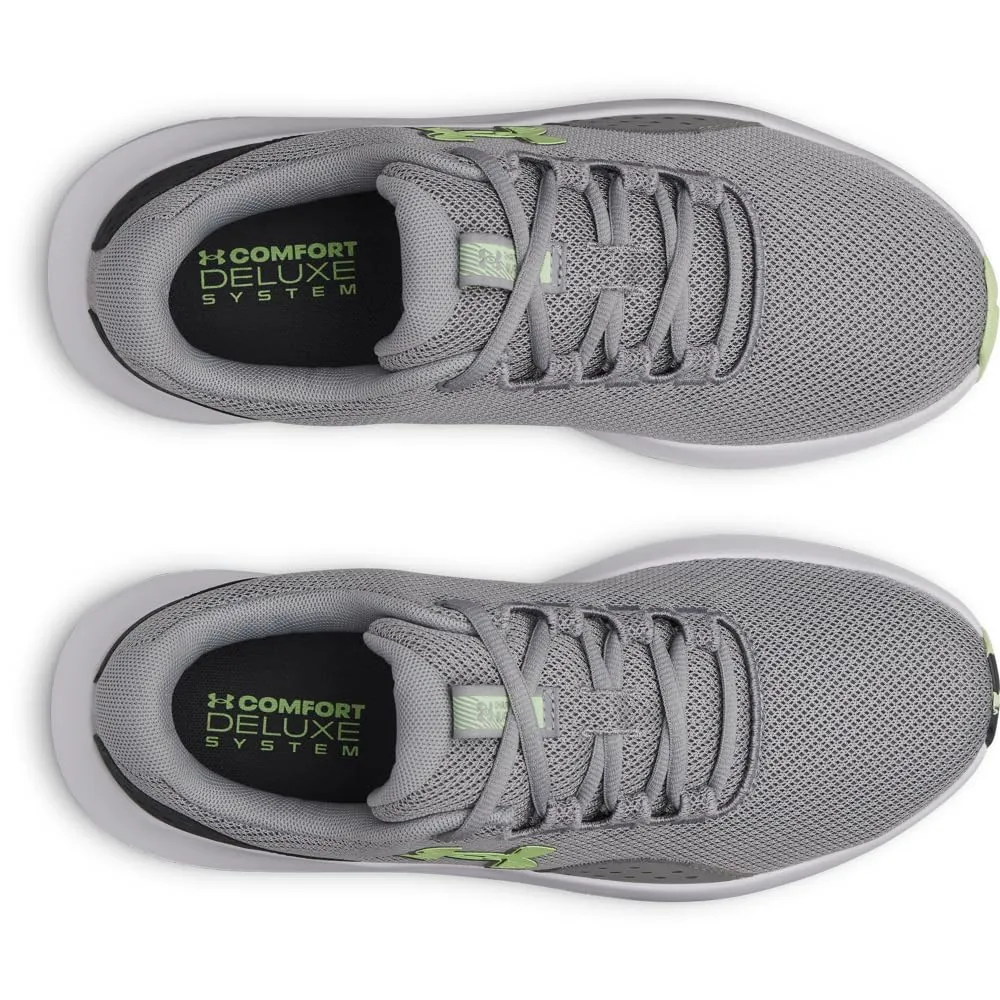 Under Armour Charged Pursuit 3 - Scarpe da corsa da donna con logo grande, 44.5 EU - immagine 4